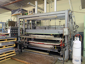 Vacuum forming and thermoforming machining